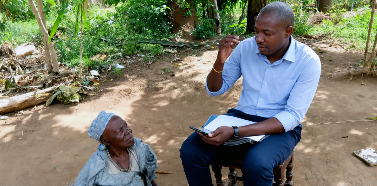 IGREC research team undertaking fieldwork in Uganda